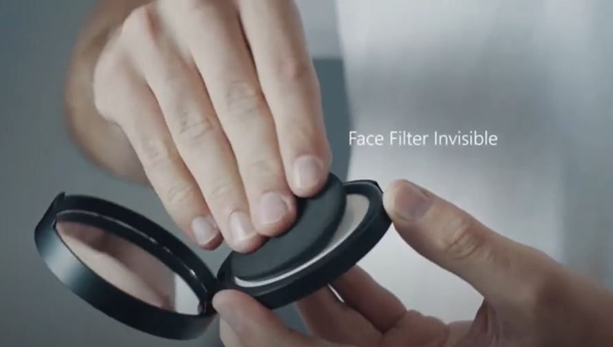 Face filter invisible