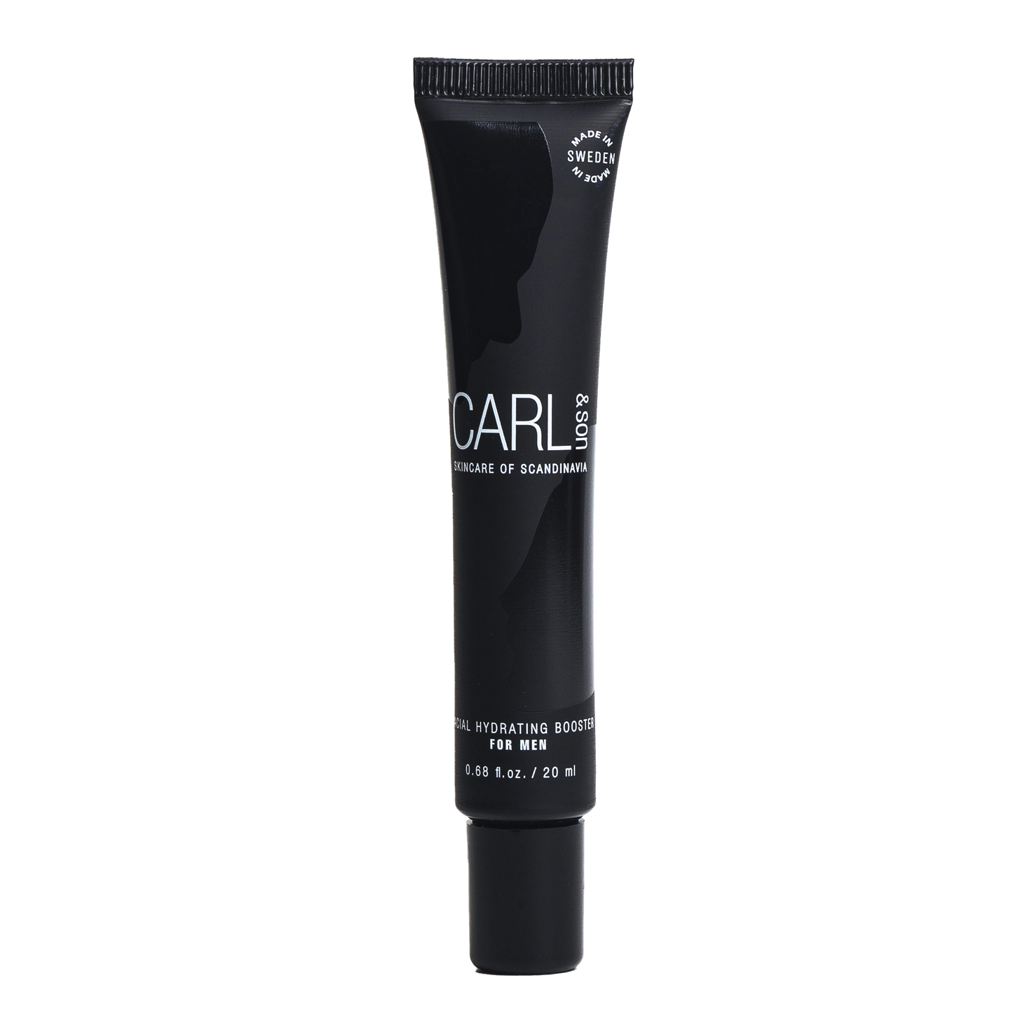 facial hydrating booster in a smaller black tube