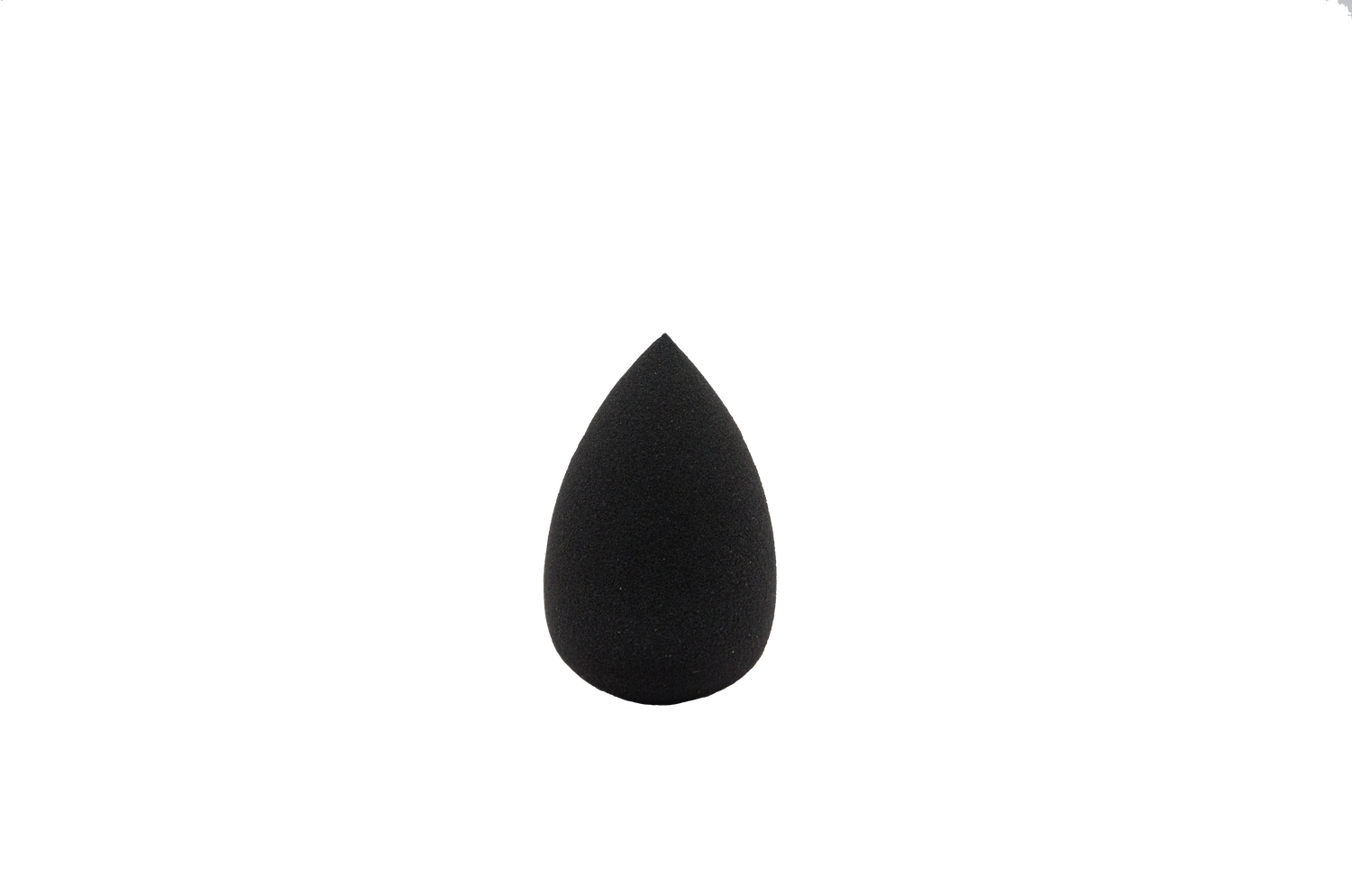 black makeup sponge